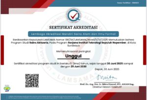 Akreditasi Unggul Aktuaria