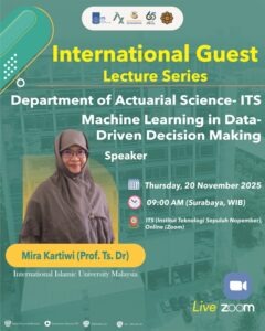 International Guest Lecture Series Department of Actuarial Science