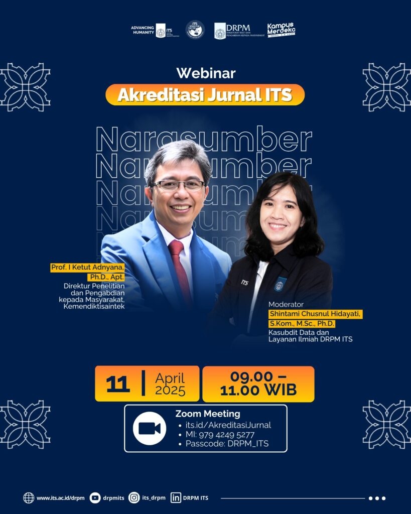 Webinar Akreditasi Jurnal ITS