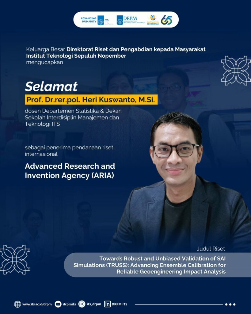 Prof Heri Kuswanto ARIA Grant