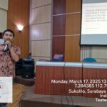 aditya prayugo haiyanto seminar seninan dosen Departemen Fisika FSAD ITS Surabaya