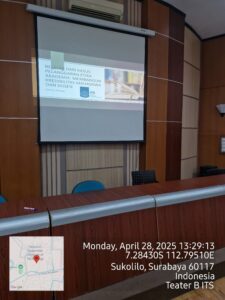 seminar senin suminar pratapa dosen departemen fisika FSAD ITS Surabaya