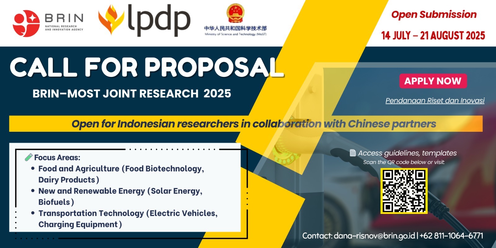 call for proposal brin -most joint research 2025