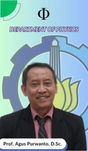 Agus Purwanto Dosen Departemen Fisika FSAD ITS Suarabaya