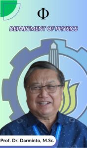 Darminto Dosen Departemen Fisika FSAD ITS Suarabaya
