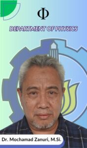 M. Zainuri Dosen Departemen Fisika FSAD ITS Suarabaya