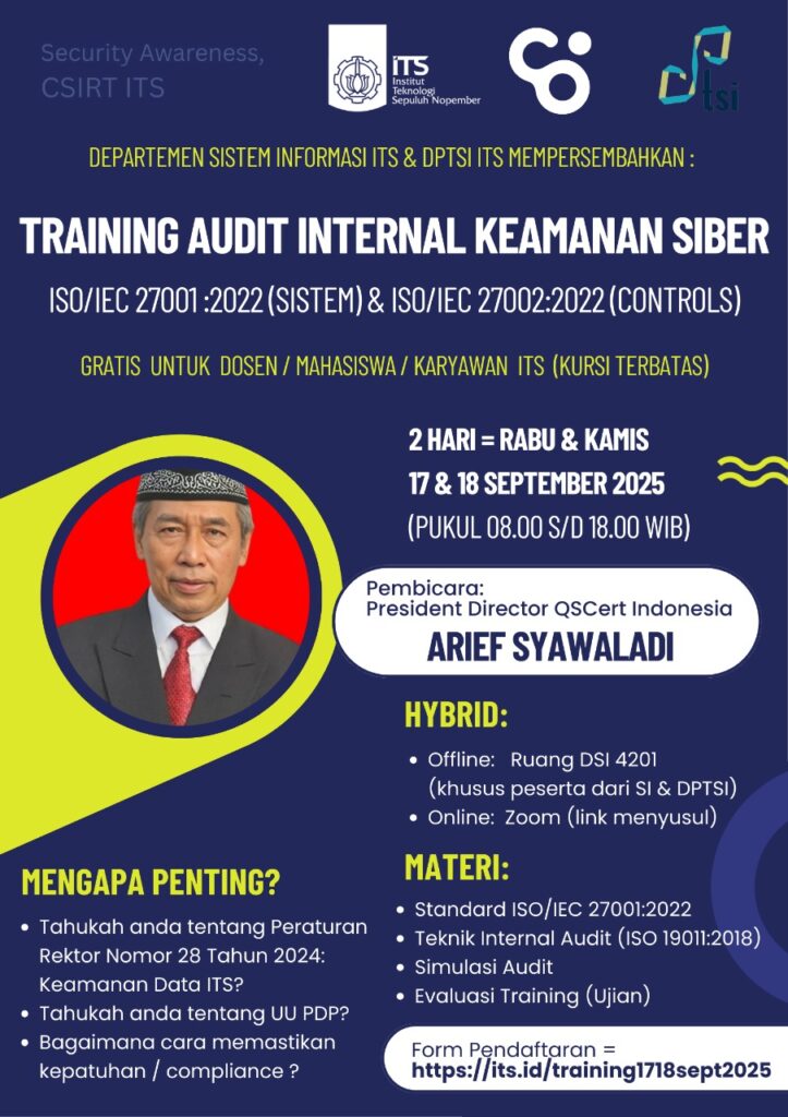 training keamanan siber