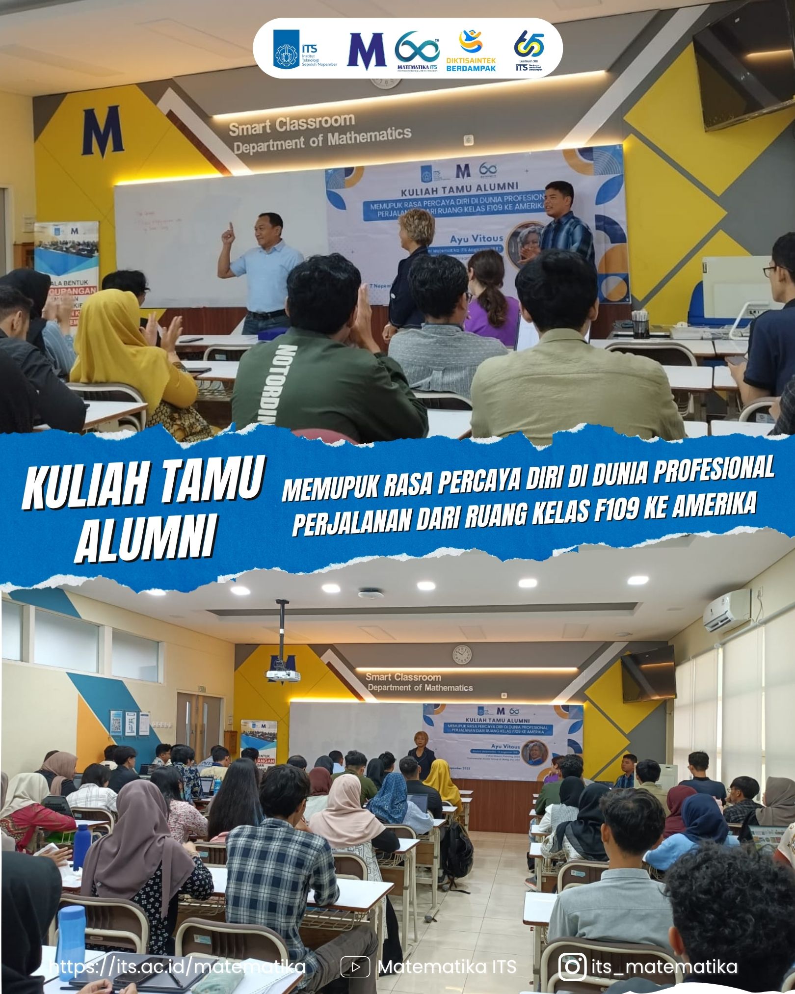 Memupuk Rasa Percaya Diri di Dunia Profesional: Perjalanan dari Ruang Kelas F109 ke Amerika