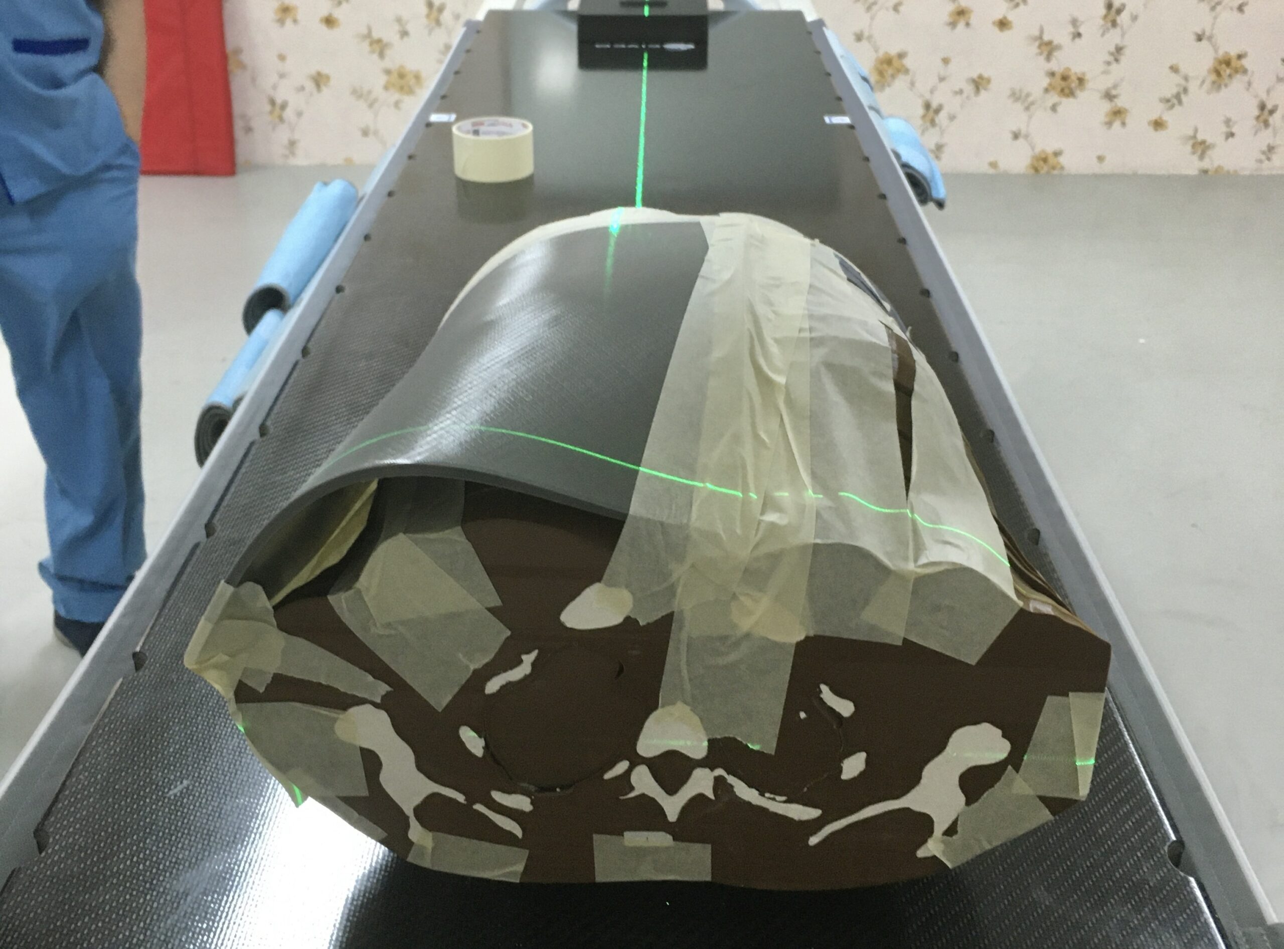 Fantom Antropomorfik ciptaan tim MedPhy.Edu dari Laboratorium Fisika Medis dan Biofisika, Departemen Fisika ITS