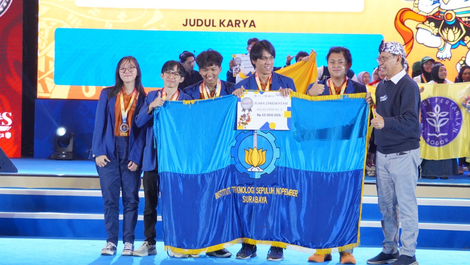 Tim SleepCare ITS berhasil membawa pulang juara II pada kategori PKM Karsa Cipta subkategori Presentasi dalam ajang Pimnas 2024