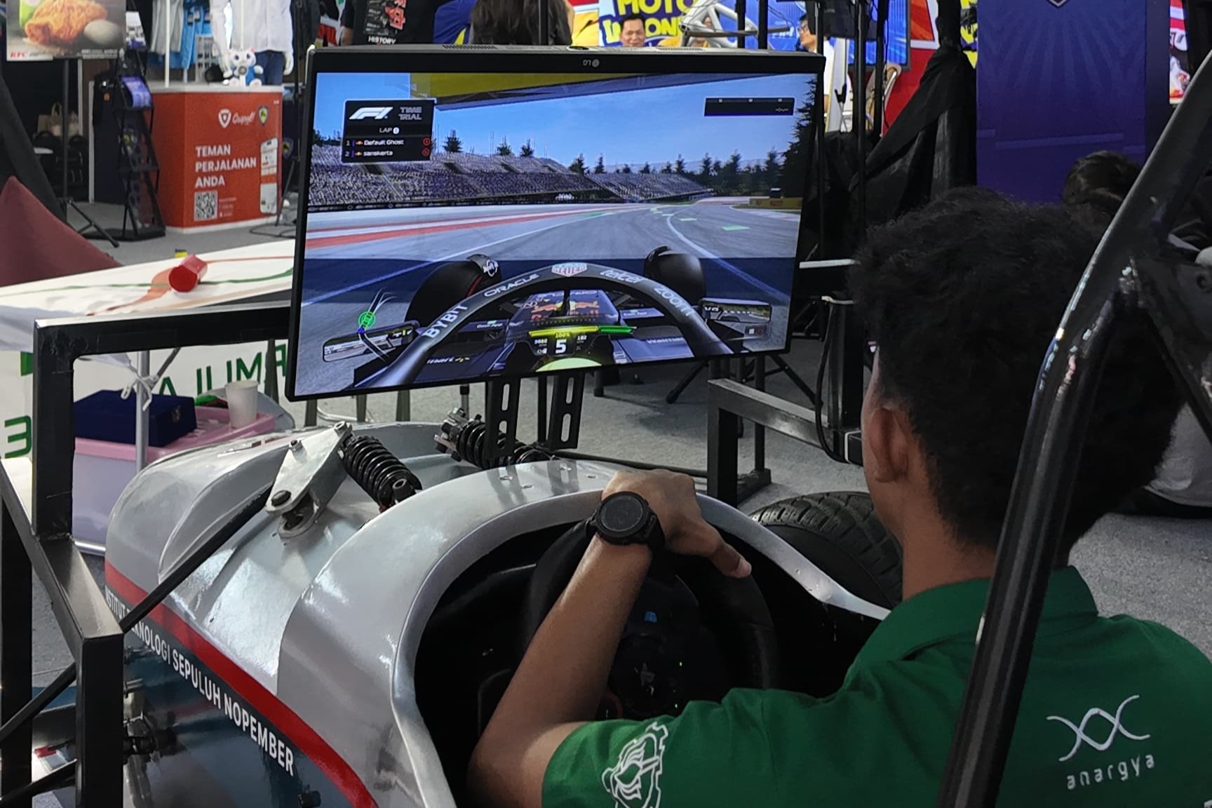 Simulator di Anargya EV Mark 1.0