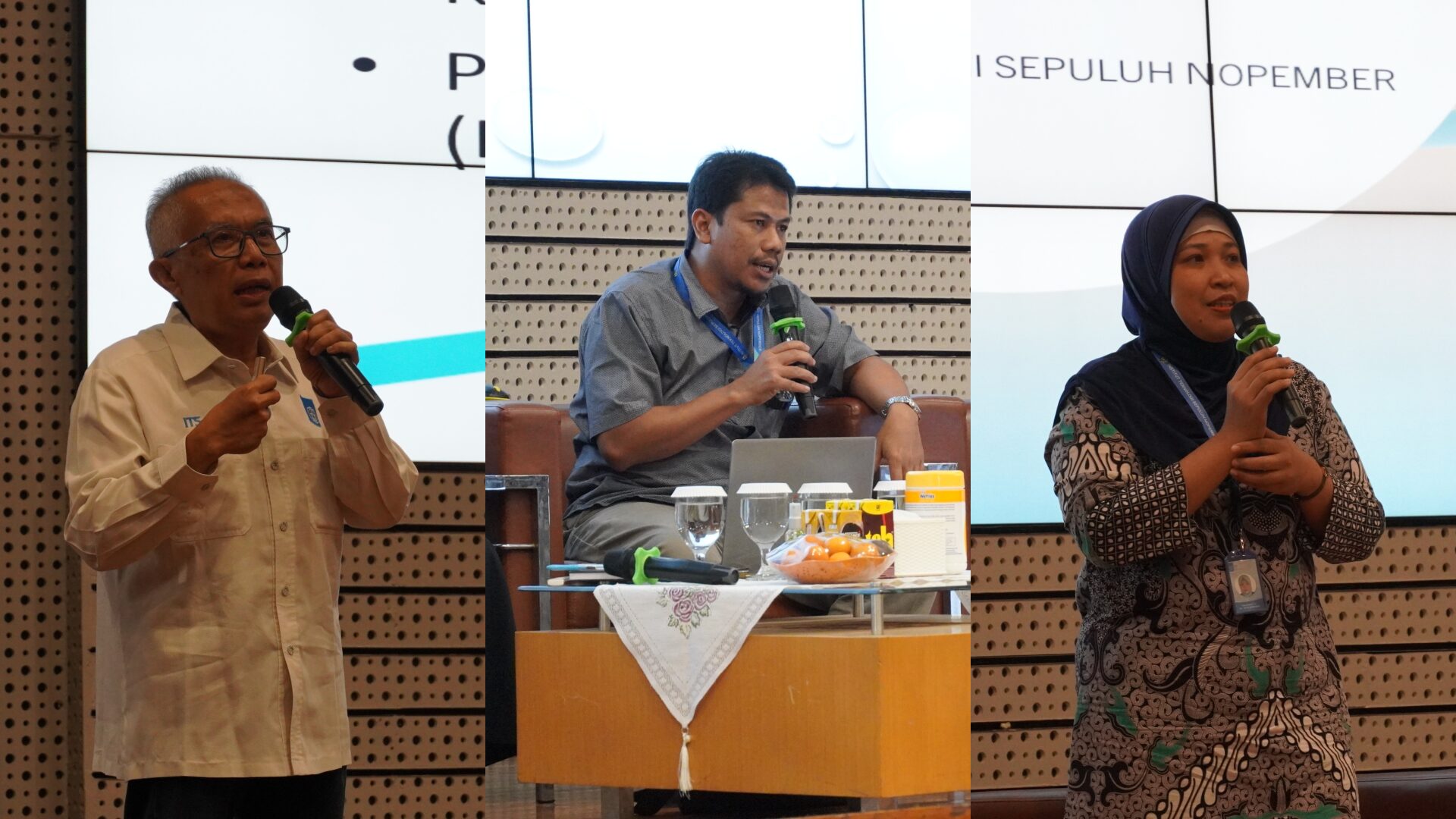 Foto pemateri Sekolah Teknis Pemimpin ITS 2025