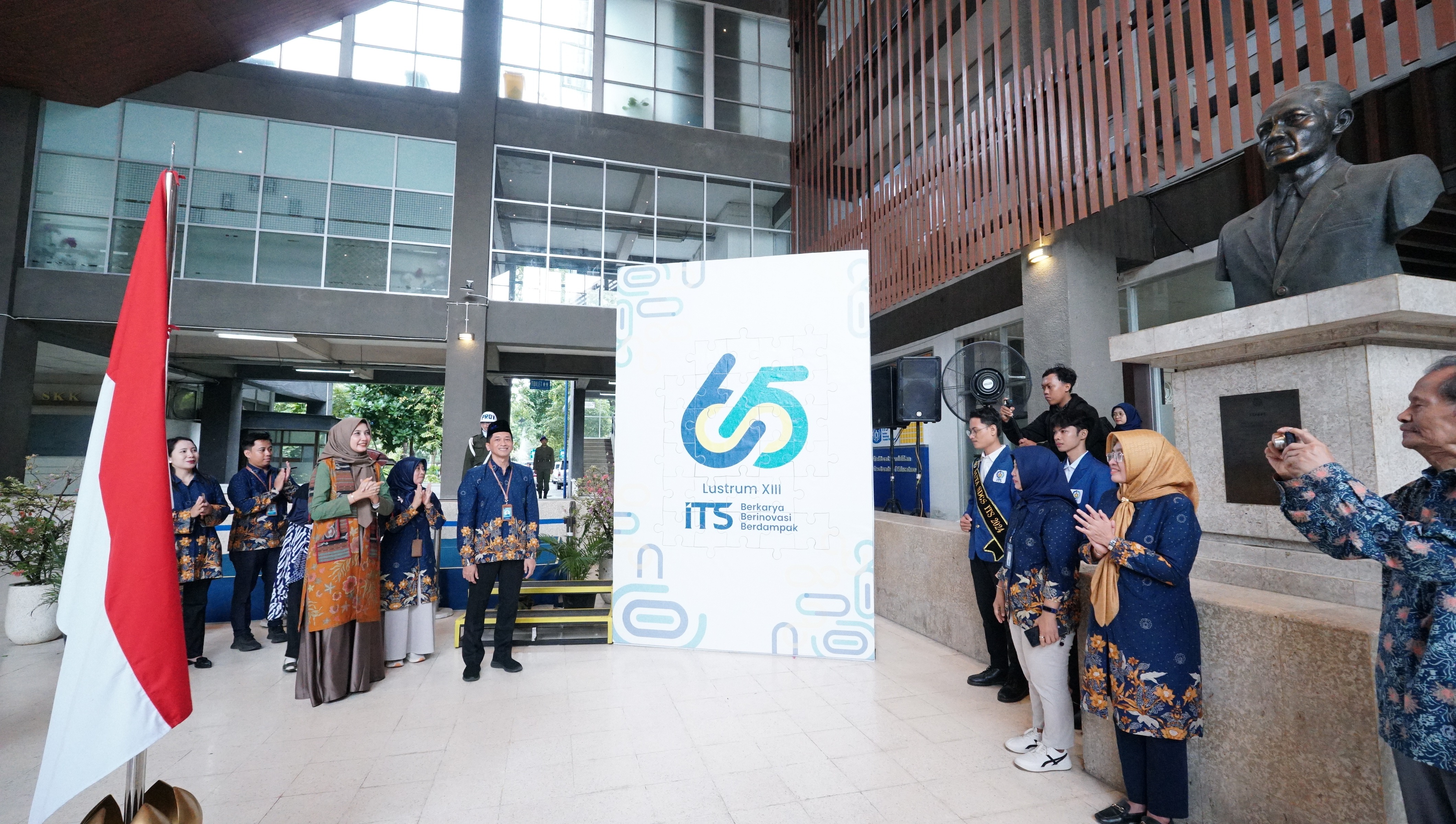 Gambar Logo dan slogan Dies Natalis ke-65 ITS