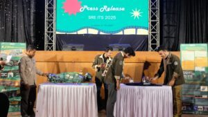 Peluncuran ketiga produk Departemen Research and Innovation SRE ITS
