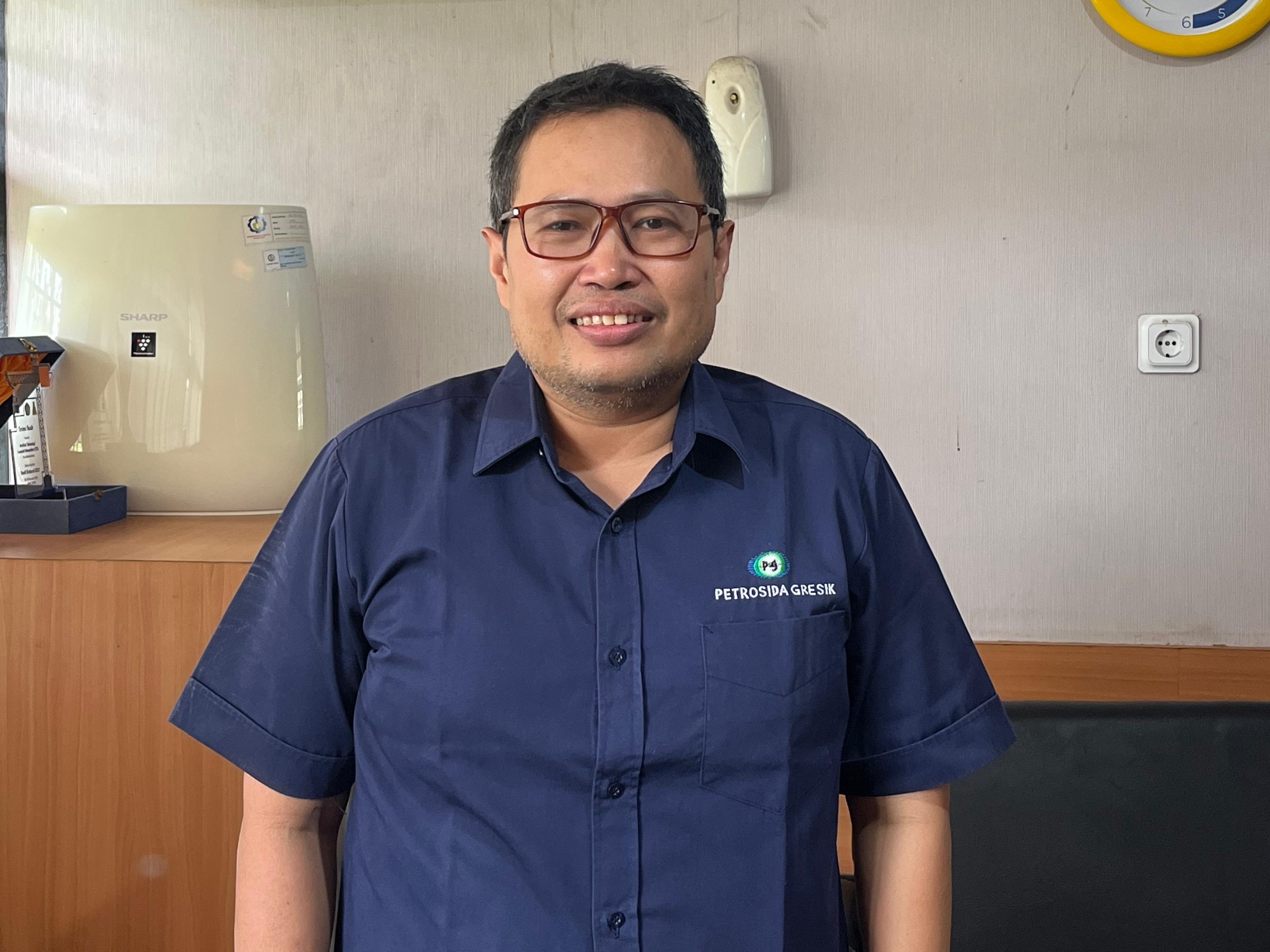 Ketua pelaksana proyek pembangunan DTK ITS Widodo Heru Sulistyo