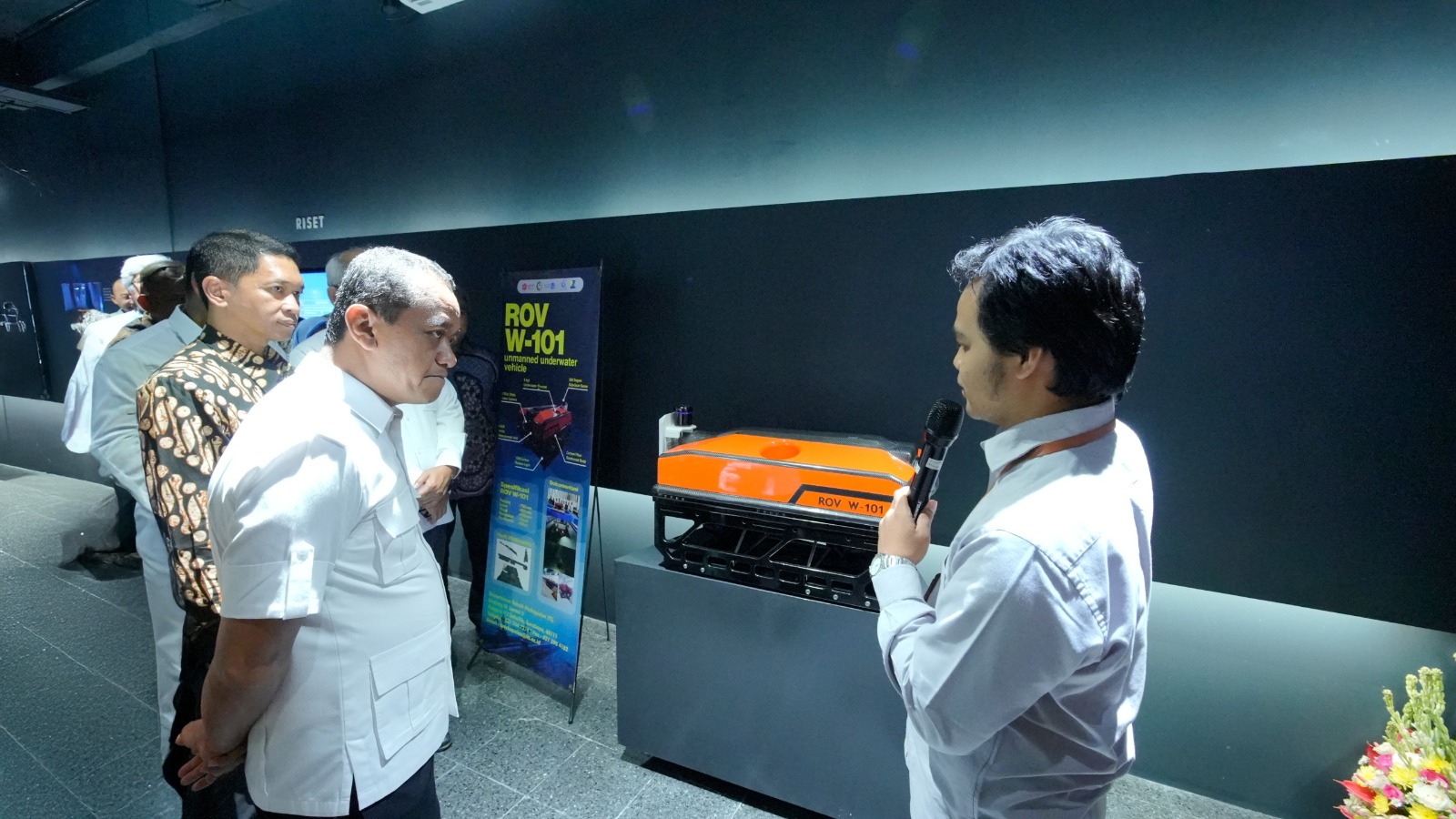 Salah satu riset besutan ITS terkait ketahanan energi yang ditampilkan di Migas Corner ITS