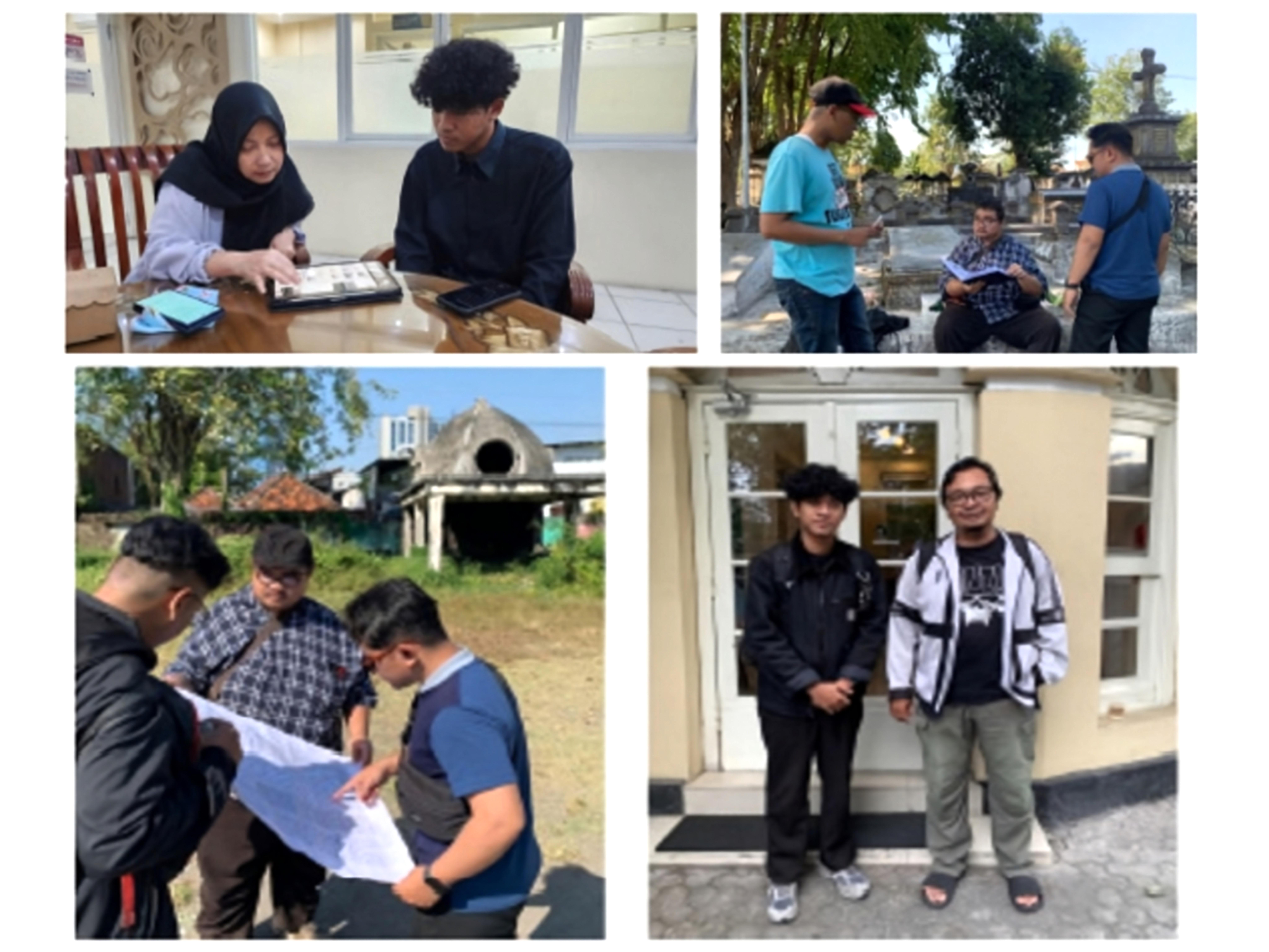 Kegiatan diskusi dengan pakar dan komunitas sejarah