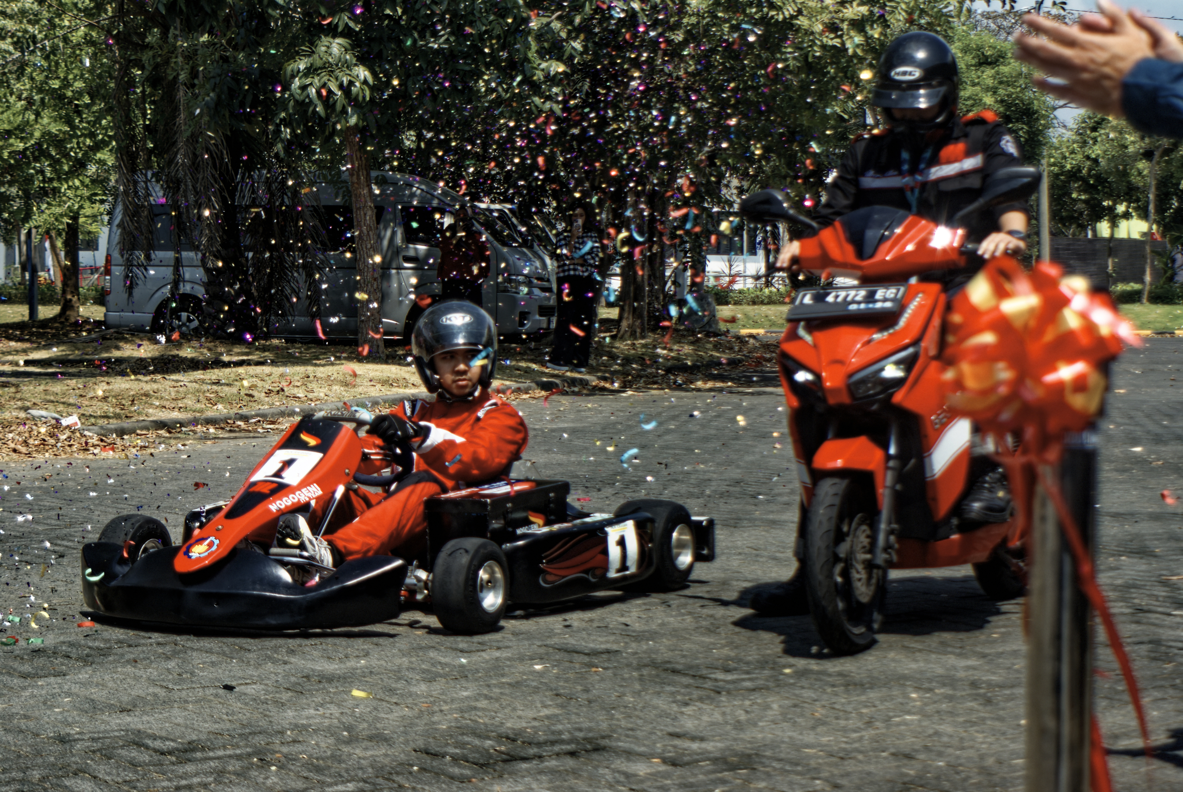 Gokart Nogogeni dan GESITS menjadi penanda dimulainya rangkaian perlombaan PLN ICE 2025 secara resmi