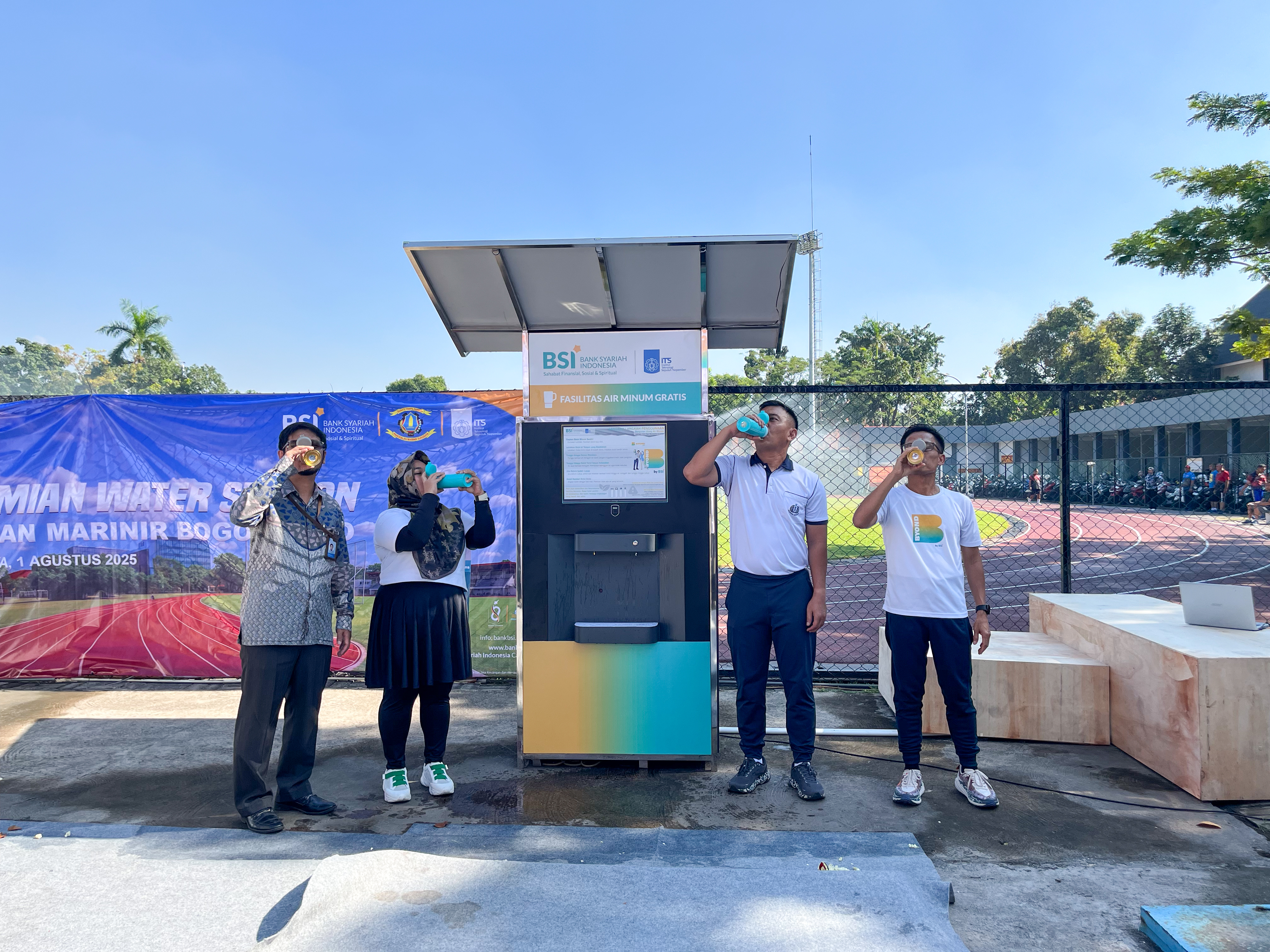 Water Station di Lapangan Lapangan Marinir Bogowonto