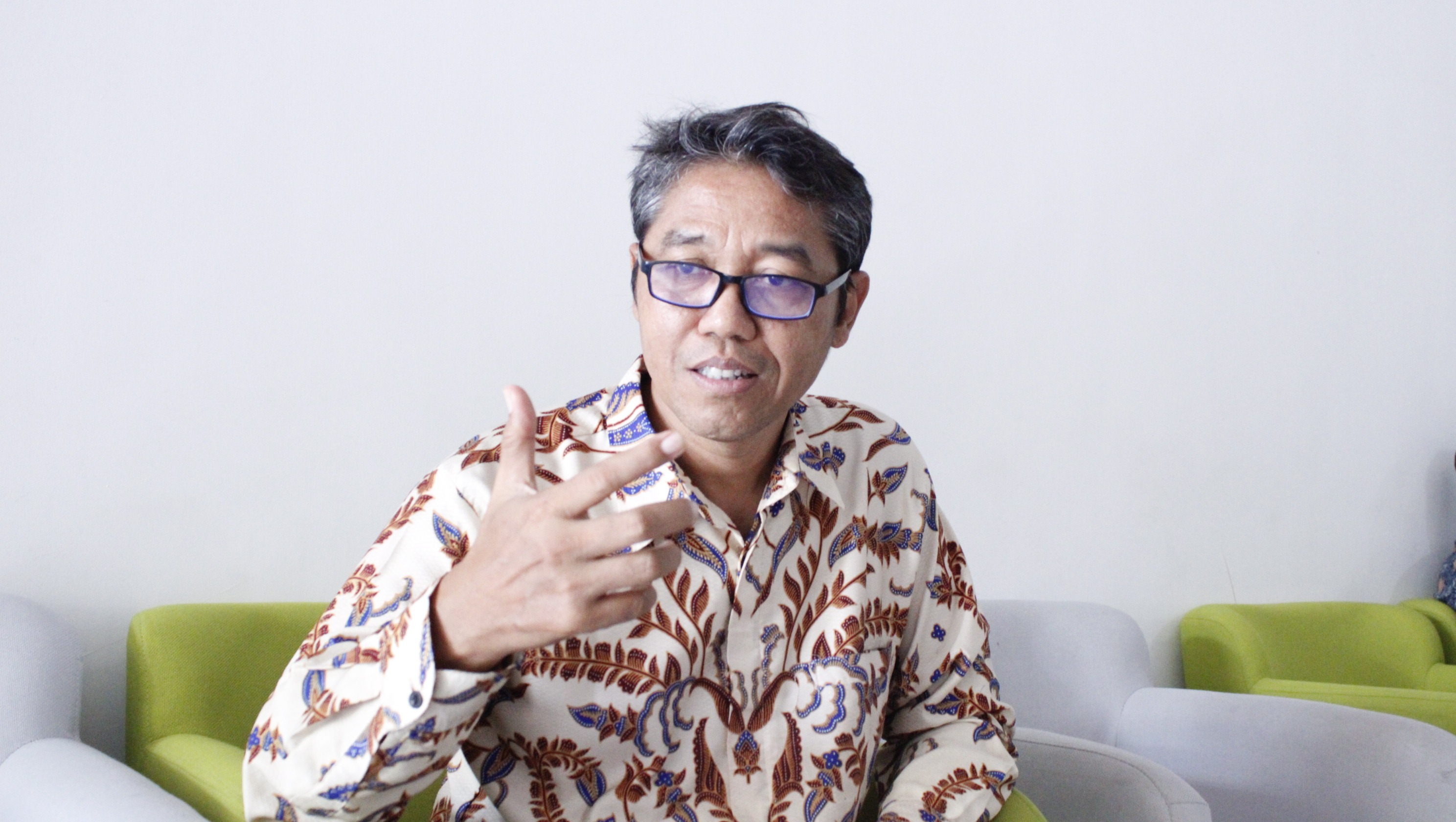 Kepala Departemen Desain Produk ITS saat menanggapi mengenai kerja sama antara ITS dengan PT Keravindo Surya Tama