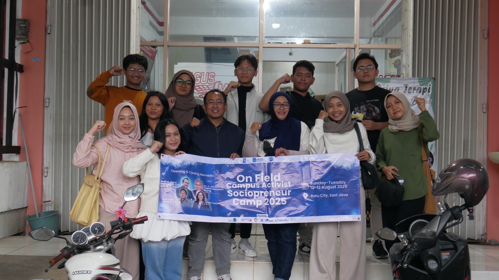 Sesi On Field Sociopreneur Camp 2025 ke BUMDes yang ada di Batu, Jawa Timur