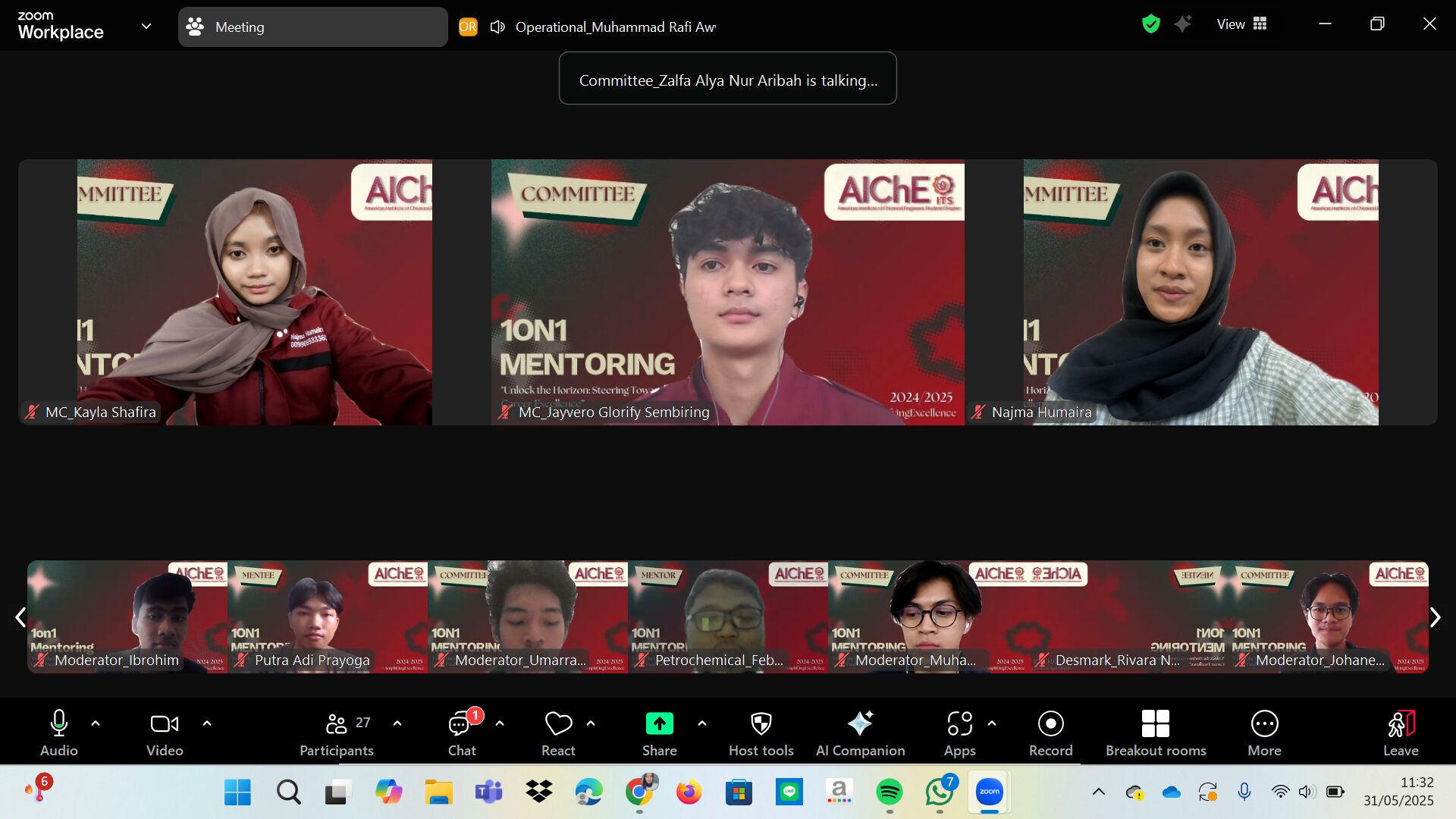 Sesi Forum Group Discussion Industri FMCG Bersama Cak Dhicky dari PT Bayer Indonesia