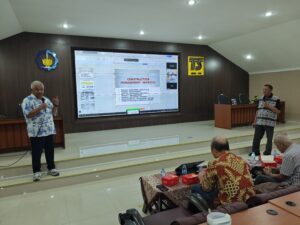 Prof. Ir. Priyo Suprobo, M.Sc., Ph.D. dengan Ir. Nono Dritanto, MT., MT.,