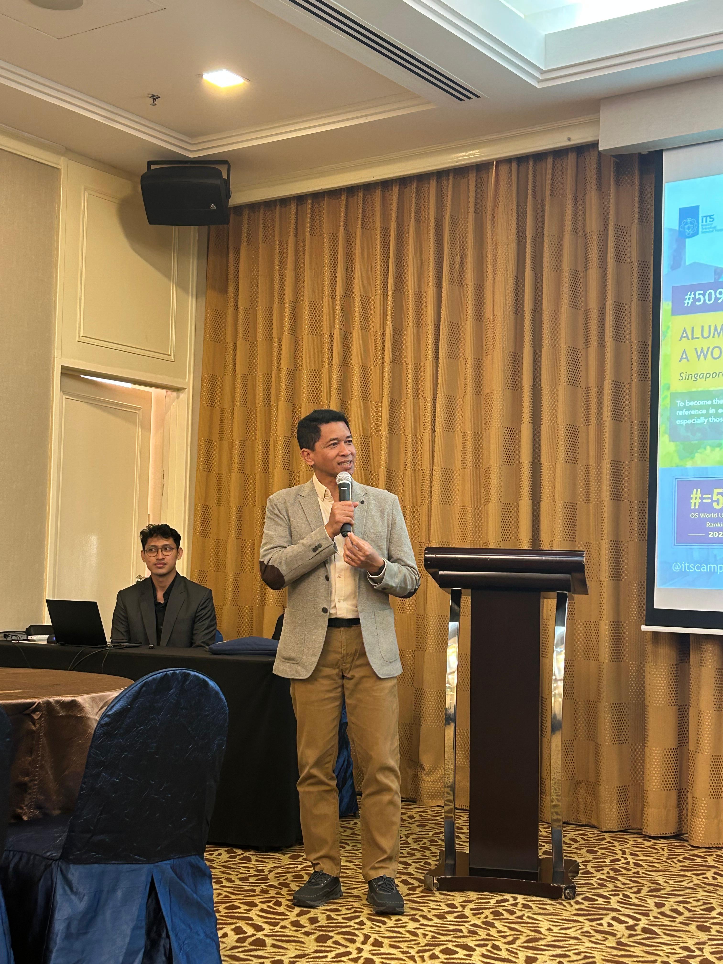 Prof Dr(HC) Ir Bambang Pramujati ST MSc Eng PhD - Alumni Gathering