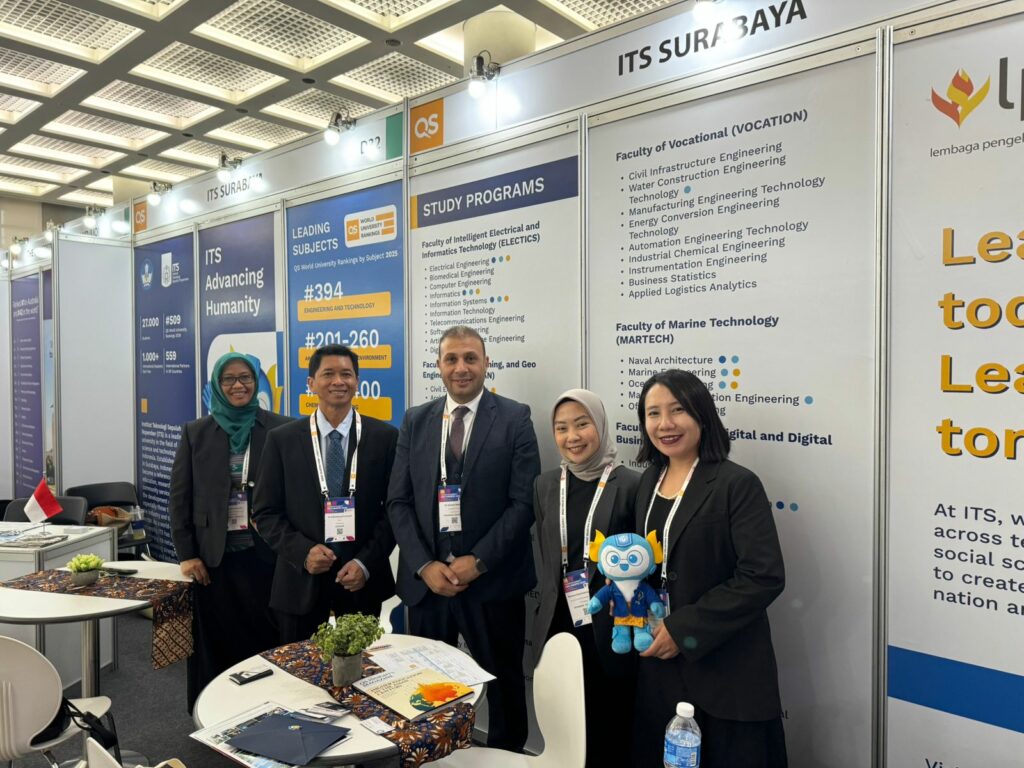 ITS berpartisipasi dalam QS High Education Summit Asia Pasific 2025 di Korea University, Seoul, Korea Selatan