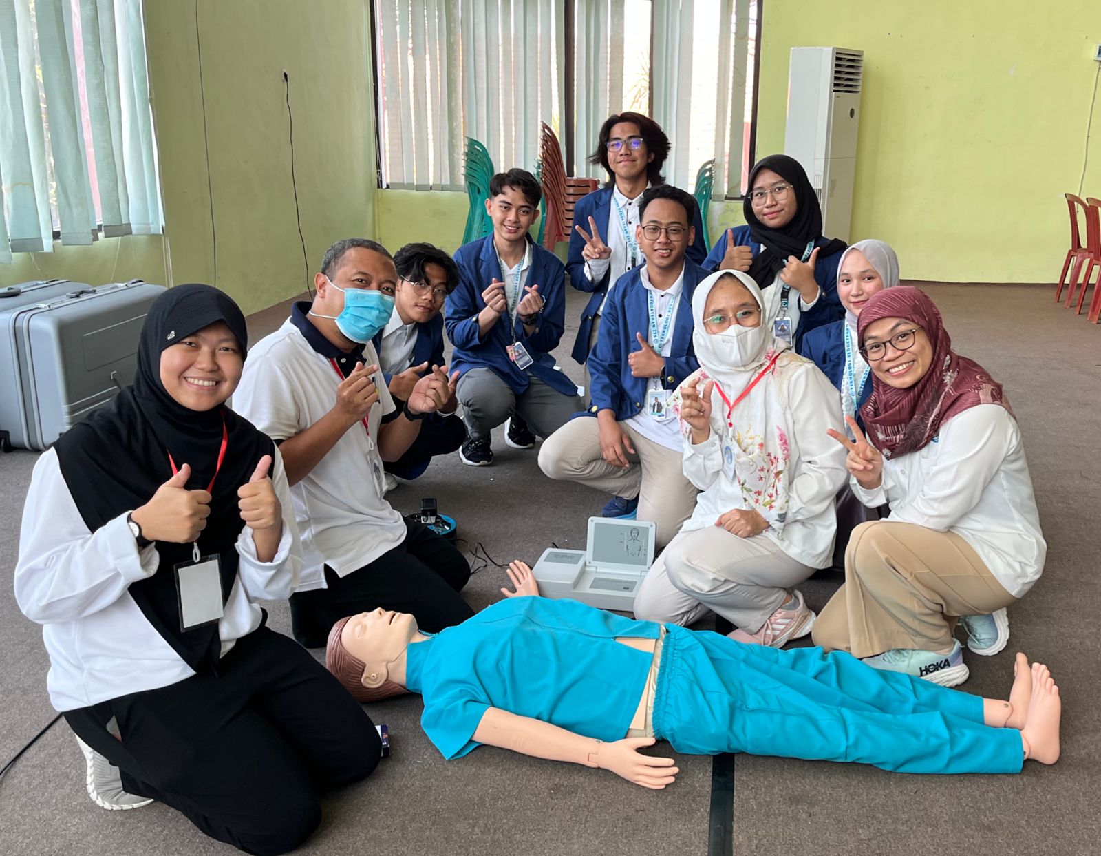 Pelatihan Basic Life Support (BLS) pada Siswa SMA Negeri 1 Probolinggo