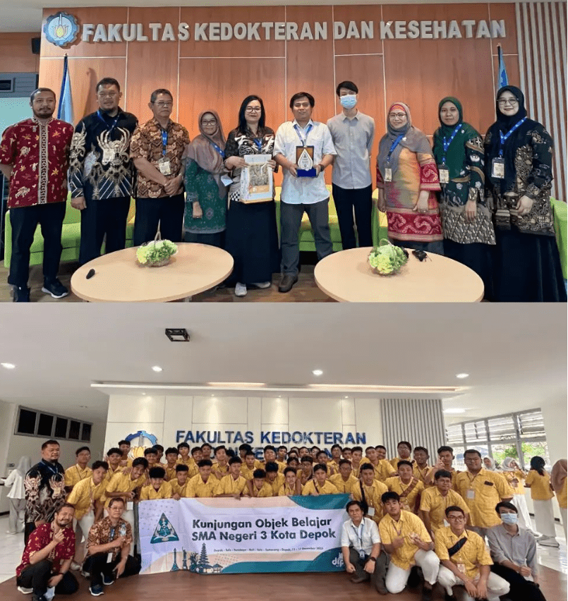 Kunjungan SMA Negeri 3 Kota Depok