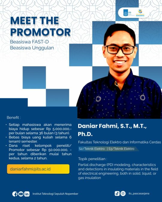 Daniar Fahmi, S.T., M.T., Ph.D.