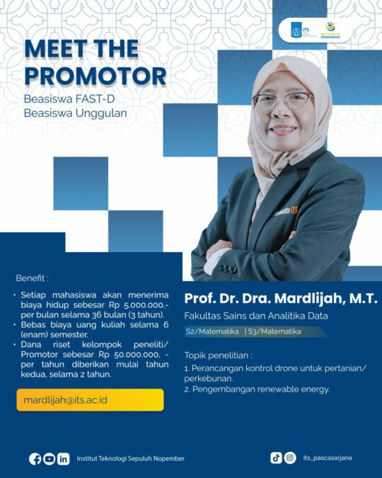 Prof. Dr. Dra. Mardlijah, M.T.