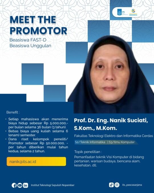 Prof. Dr. Eng. Nanik Suciati, S.Kom., M.Kom.