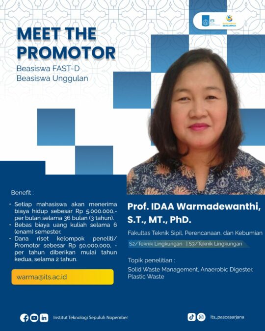 Prof. IDAA Warmadewanthi, S.T., MT., PhD.