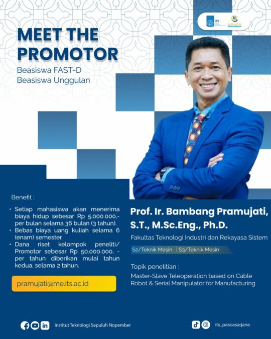 Prof. Ir. Bambang Pramujati, S.T., M.Sc.Eng., Ph.D.
