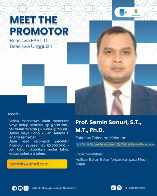 Prof. Semin Sanuri, S.T., M.T., Ph.D.