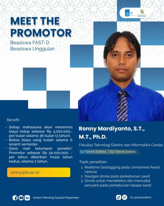 Ronny Mardiyanto, S.T., M.T., Ph.D.