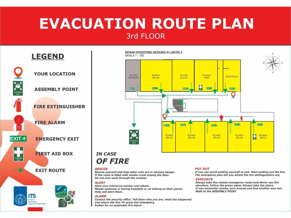 Emergency Evacuation Plan Map