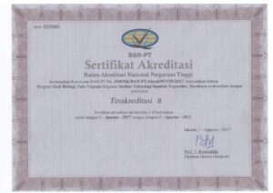 Akreditasi S2 Biologi ITS