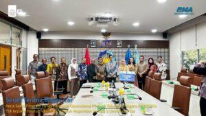 Serah Terima Kerja Sama Program Pengembangan Operasional PT Bank Tabungan Negara (PERSERO) Tbk kepada Institut Teknologi Sepuluh Nopember berupa 2 Unit Buggy Car