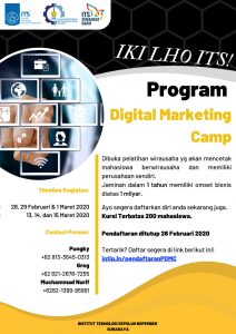 Program Digital Marketing Camp