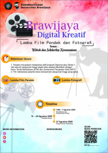 Lomba Film Pendek dan Fotografi Brawijaya Digital Kreatif
