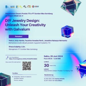 Workshop DIY Jewelry Design on Despro Week Vol.4