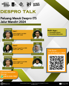 Despro Talk : Peluang Masuk Despro ITS Jalur Mandiri 2024