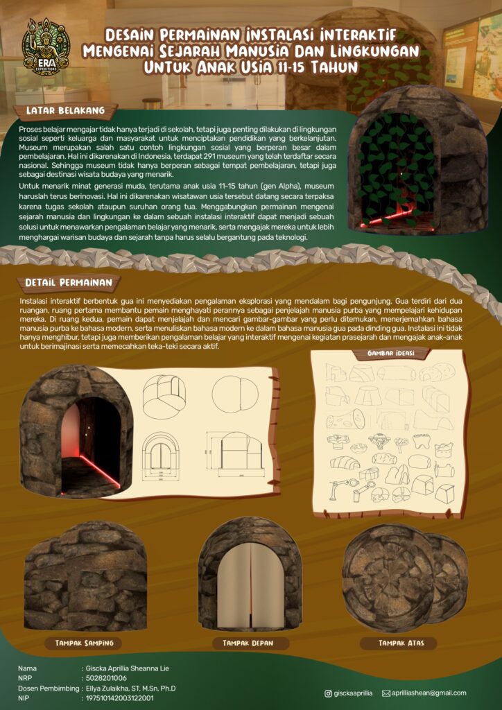 INTERACTIVE GAME INSTALLATION DESIGN REGARDING HUMAN HISTORICALS AND