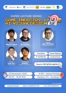 Super Lecture Series 2024: Game Industry and AI-Visual Design
