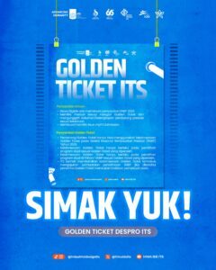 Product Design Golden Ticket ITS 2026