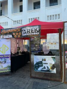 Desain Produk ITS Hadir dalam event Kolabor-aksi Satus Persen Arek Surabaya di Area Kota Tua 29-31 Desember yang lalu