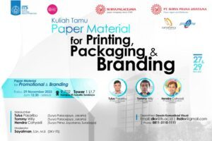 Kuliah Tamu Paper Material for Printing, Packaging & Branding